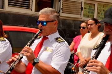 San Ignacio de Loyola se despide de sus fiestas en La Majadilla-Telde (Foto Francisco Javier Santana)